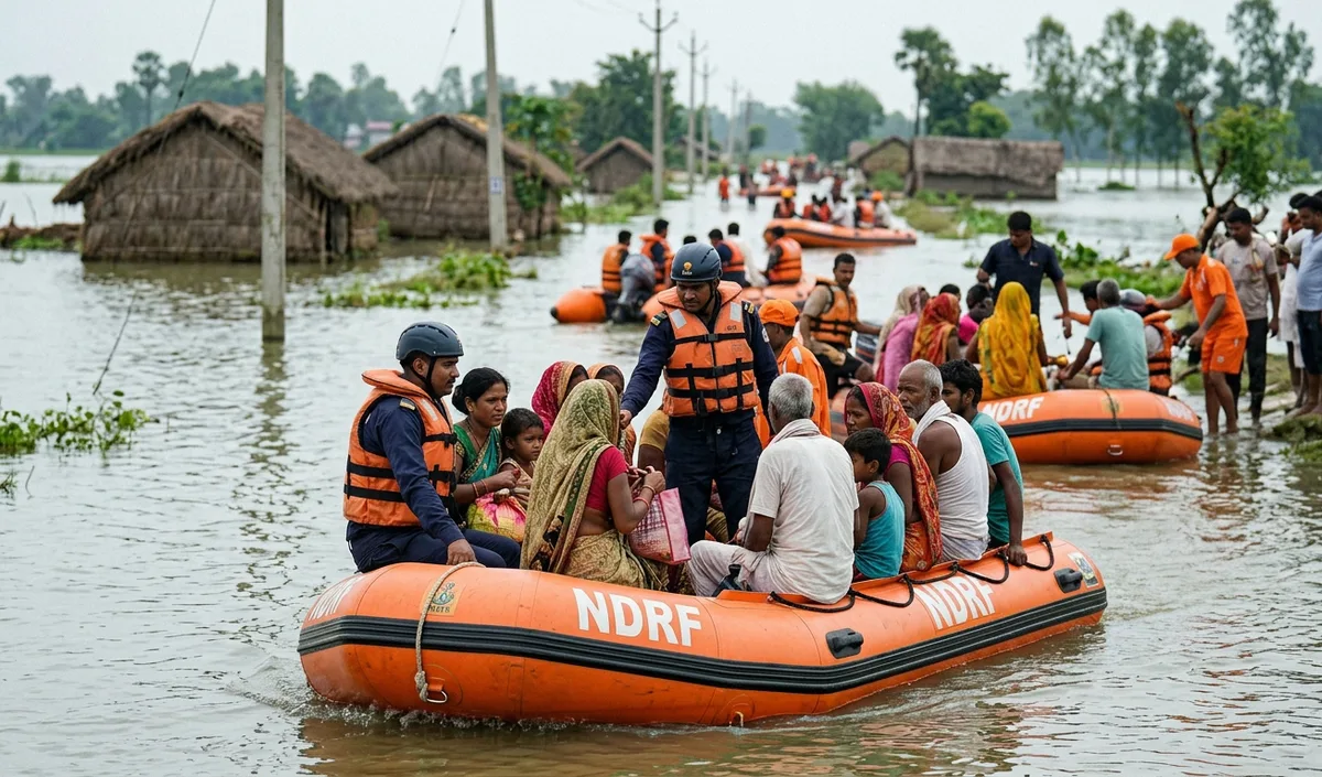 UP Flood: उत्तर प्रदेश के 13 जिले बाढ़ प्रभावित, 4,845 लोगों को सुरक्षित स्थानों पर पहुंचाया