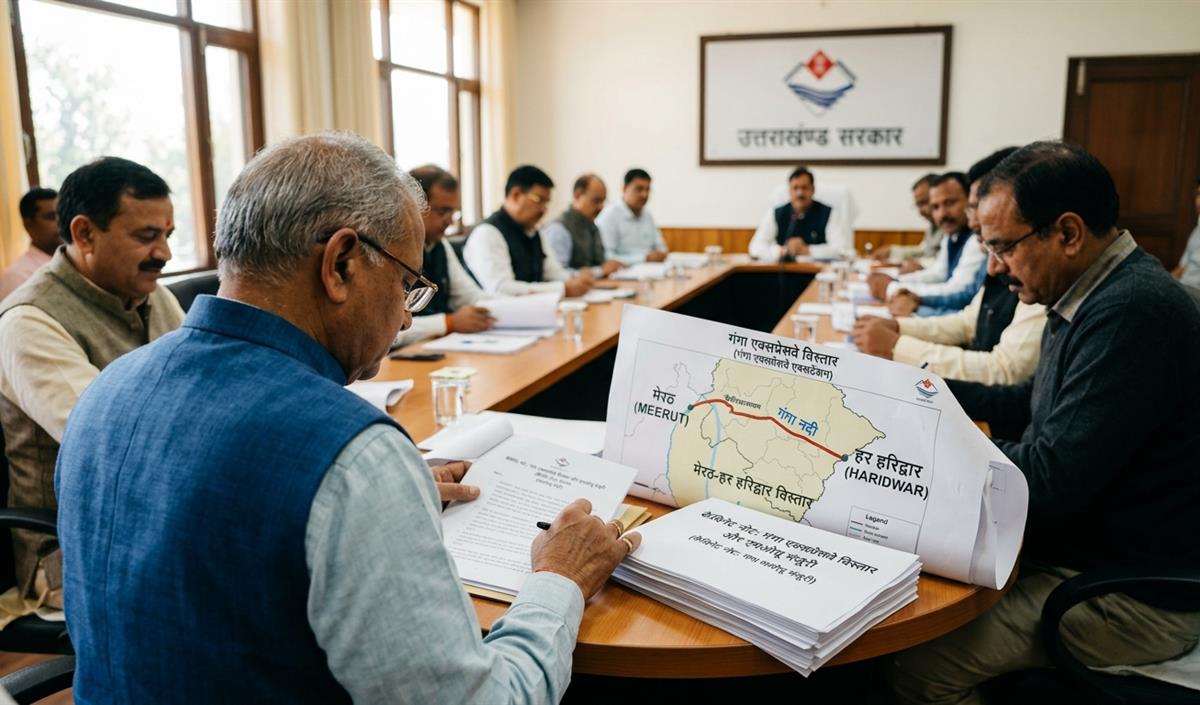 Ganga Expressway का हरिद्वार तक होगा विस्तार, Uttarakhand कैबिनेट ने दी मंजूरी