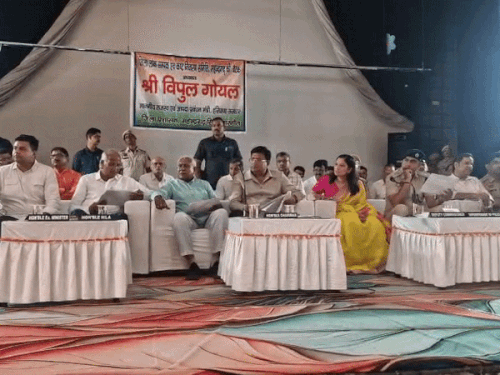 नारनौल में इस बार PG कॉलेज में होगी ग्रीवेंस मीटिंग:राजस्व एवं आपदा प्रबंधन मंत्री विपुल गोयल सुनेंगे शिकायतें, रखें जाएंगे 10 मामले