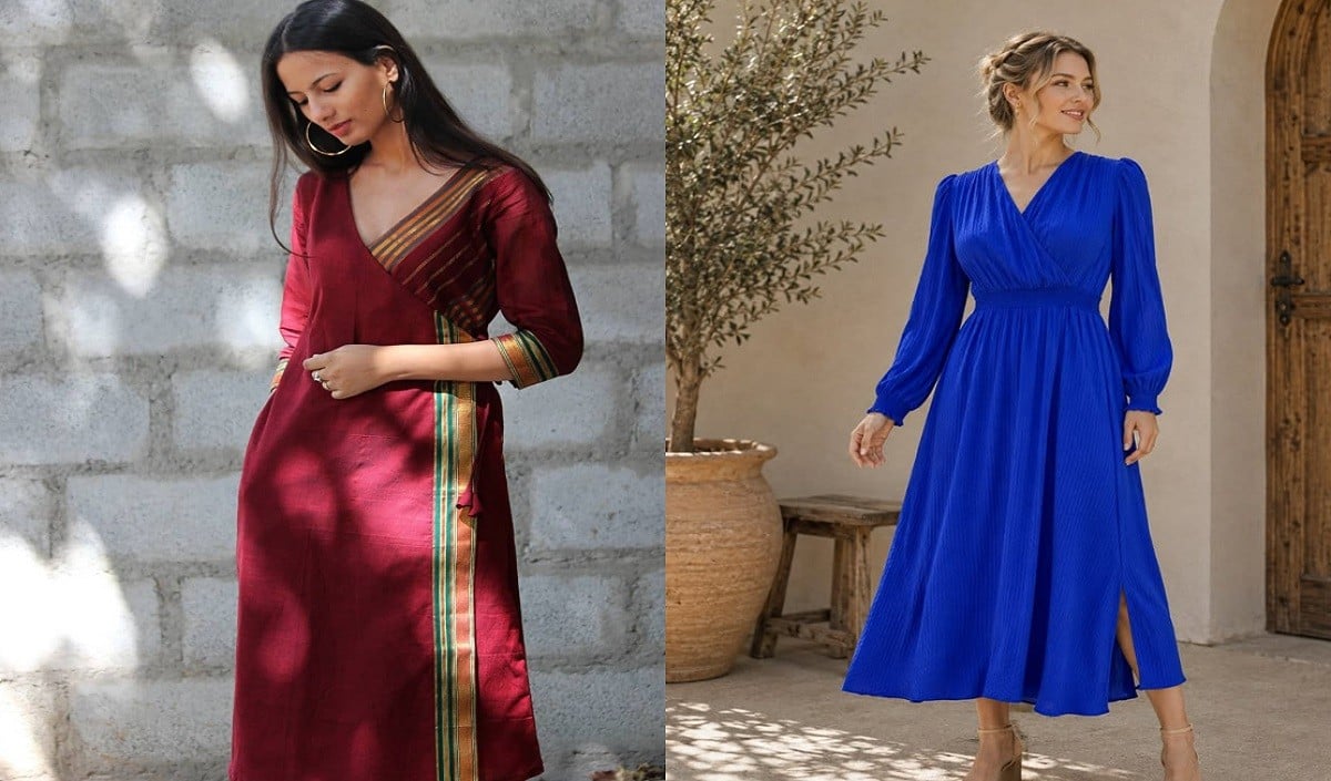 Fashion Tips: मानसून में बोरिंग लुक को कहें अलविदा, इन Wrap Dresses से खुद को दें Elegant मेकओवर