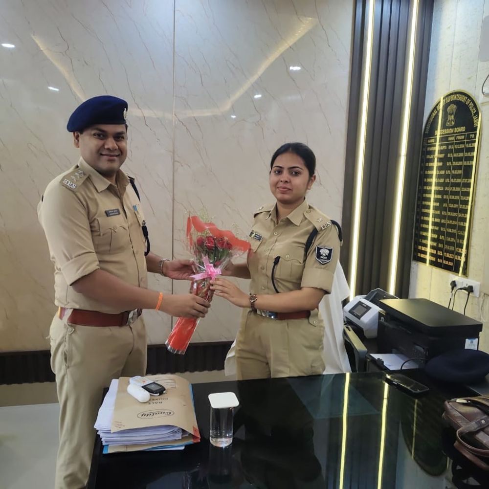 जमुई में पहली बार महिला IPS बनीं SDPO:दीप्ति मोनाली ने संभाला पदभार, बोलीं- महिला सुरक्षा और लोगों का विश्वास बढ़ाना प्राथमिकता