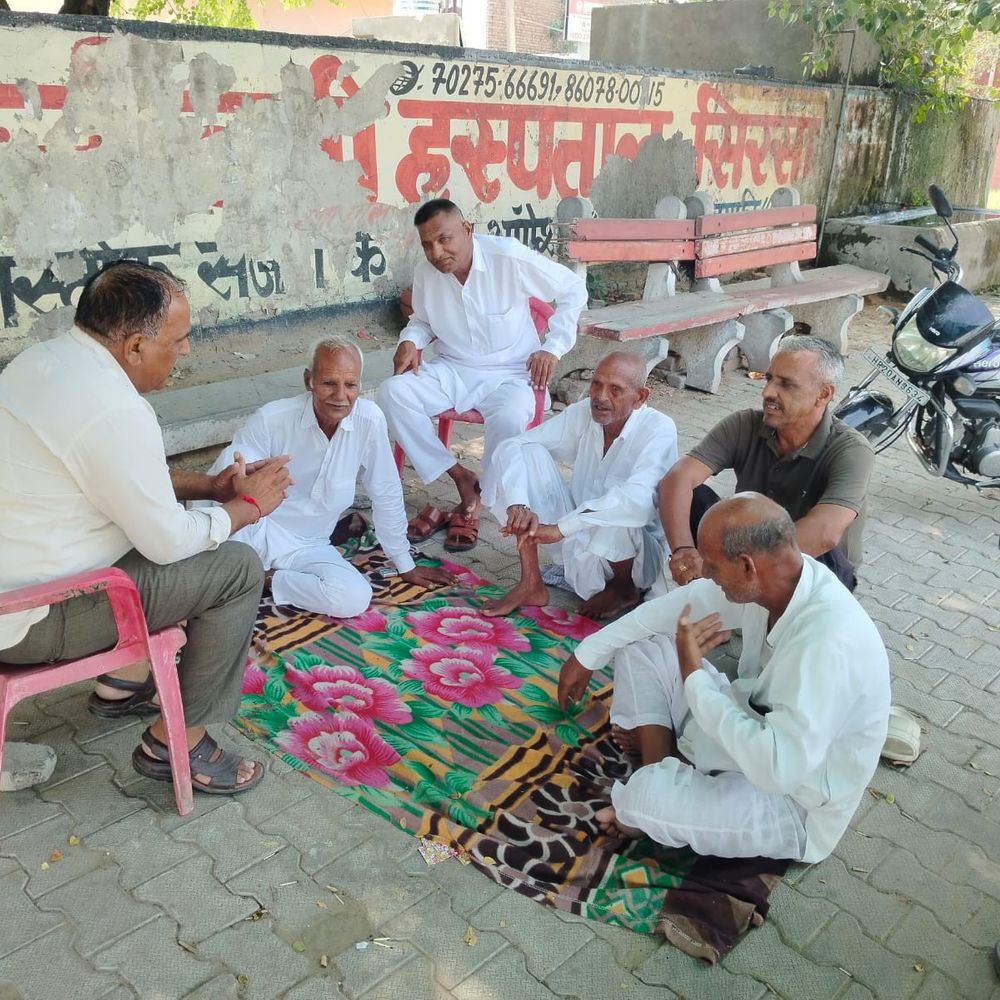 हिसार के 4 गांवों में पहुंची नशा मुक्ति टीम:ग्रामीणों को किया जागरूक; पीड़ितों की काउंसलिंग कराई