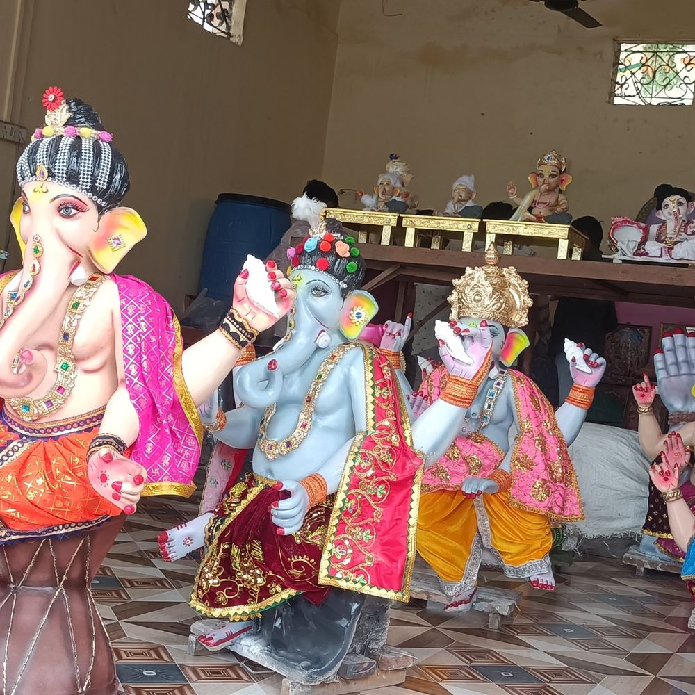 हरितालिका तीज के साथ गणेशोत्सव का शुभारंभ:100 से ज्यादा पंडालों में विराजेंगे गणपति, घरों में भी होगी विघ्नहर्ता की स्थापना