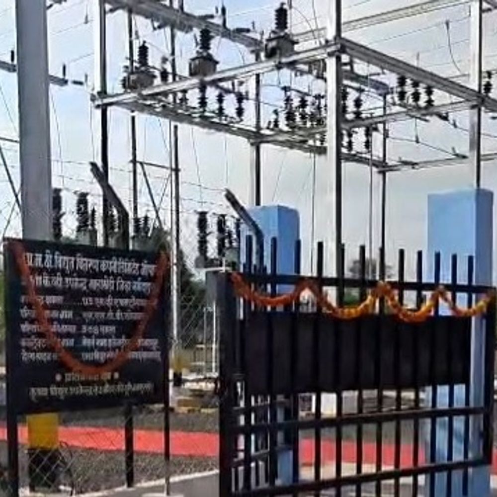 नर्मदापुरम में 7500 उपभोक्ताओं को राहत:नया सब-स्टेशन तैयार, ट्रिपिंग-ओवरलोडिंग होगी कम; चार फीडरों से सप्लाई