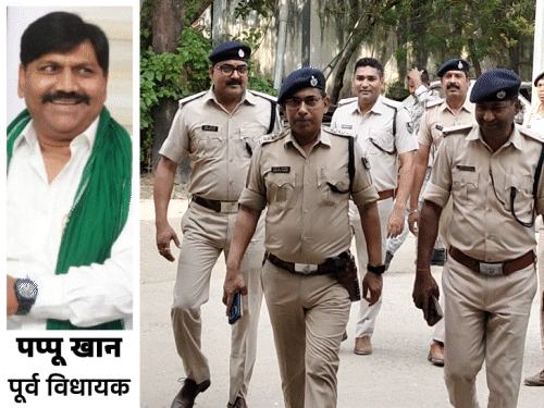 पूर्व विधायक पप्पू खां पर 25 हजार का इनाम घोषित:पत्नी समेत पांच माह से फरार चल रहे हैं, जमीन धोखाधड़ी का है मामला