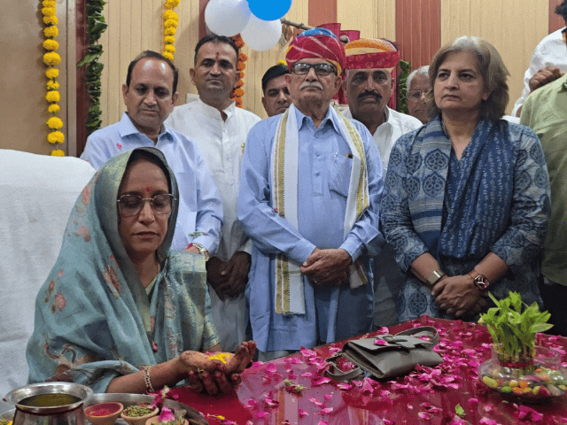 ज्योति मिर्धा बोलीं- नागौर का विकास जनप्रतिनिधियों की जिम्मेदारी:कहा- परिषद में एक व्यक्ति का नहीं, टीम का योगदान जरूरी
