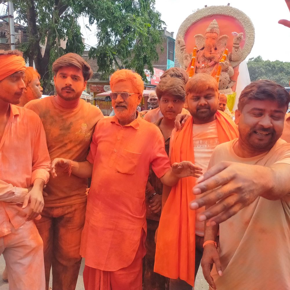 बिजनौर में भगवान गणेश का विसर्जन:‘गणपति बप्पा मोरया, अगले बरस तू जल्दी आ’ के जयकारे लगे