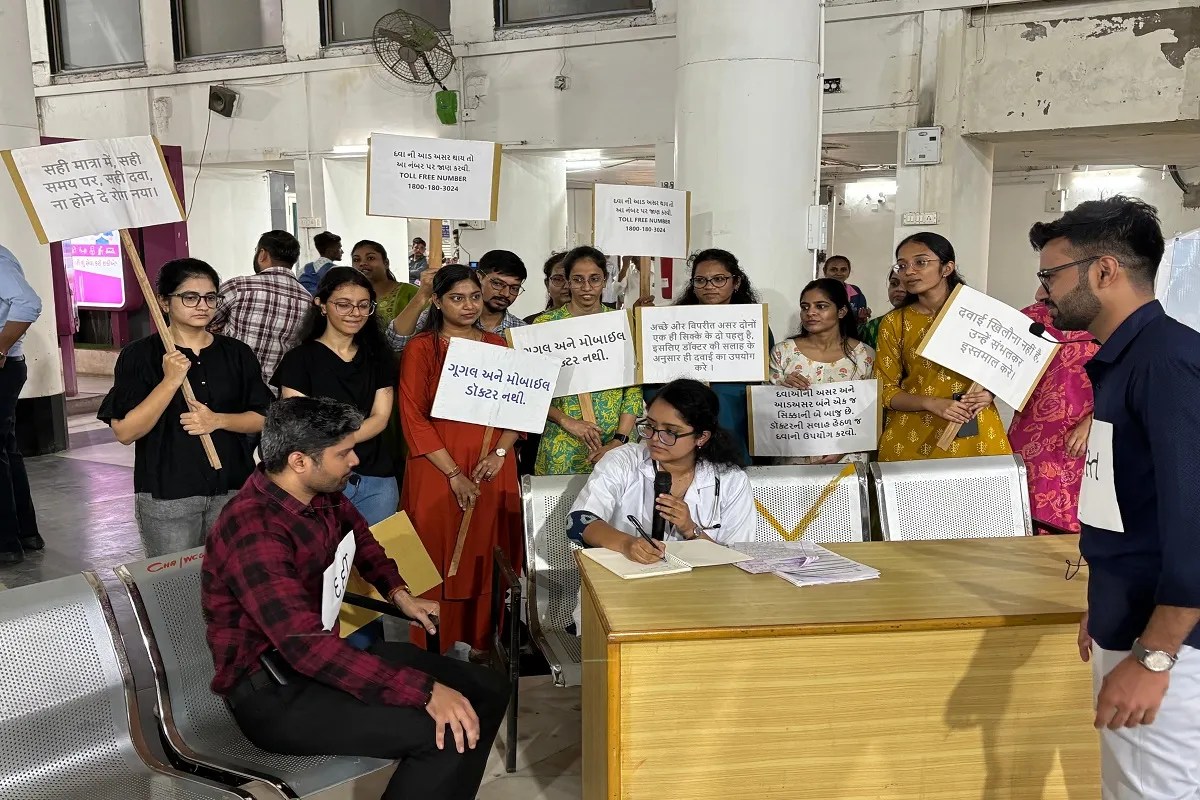 ahmedabad सिविल अस्पताल में 115 यूनिट रक्त एकत्र