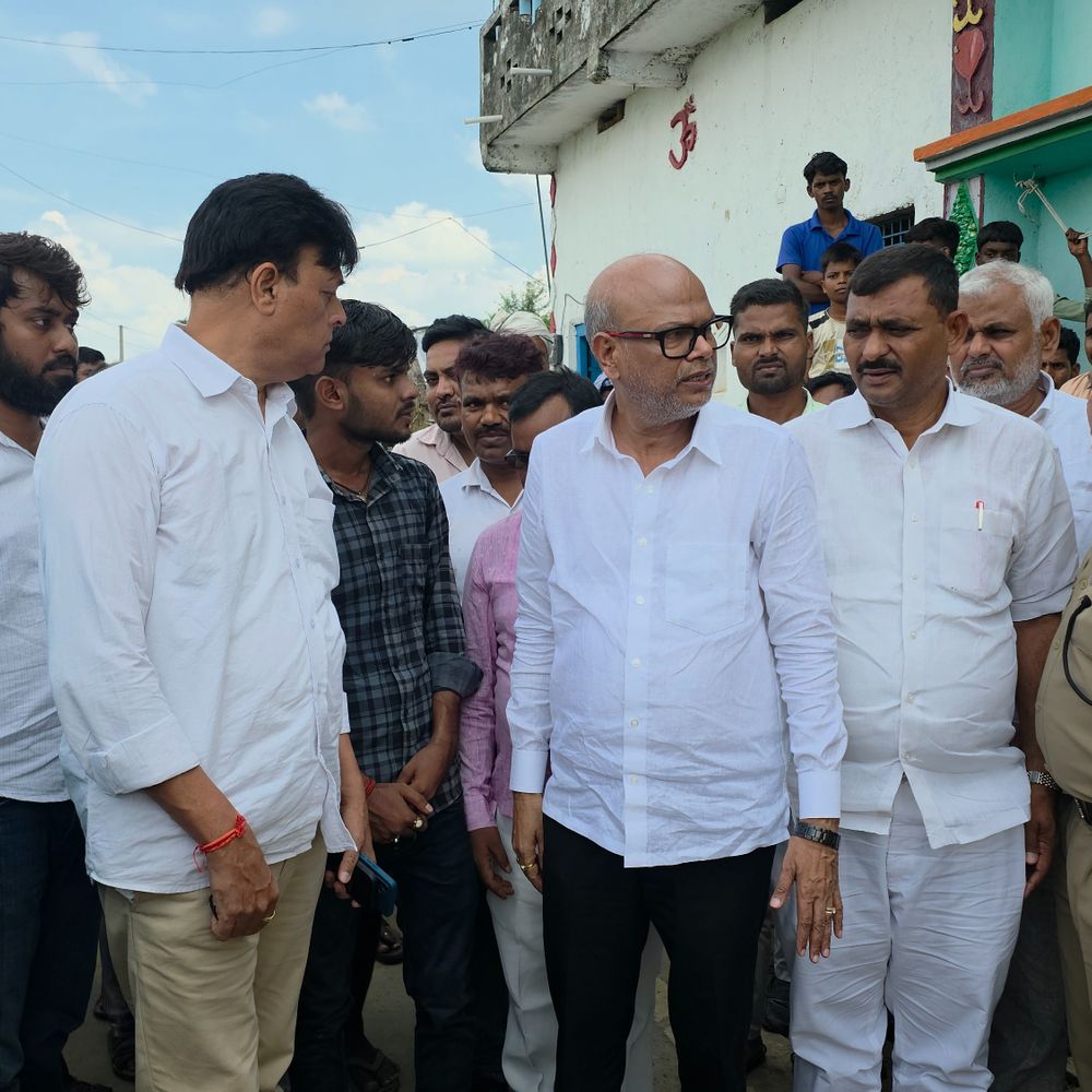 औरंगाबाद पहुंचे कांग्रेस प्रदेश अध्यक्ष राजेश कुमार:रेप पीड़िता से मिले, बोले- दरिंदो की कोई जाती नहीं होती, बिहार में सुरक्षित नहीं हैं बेटियां