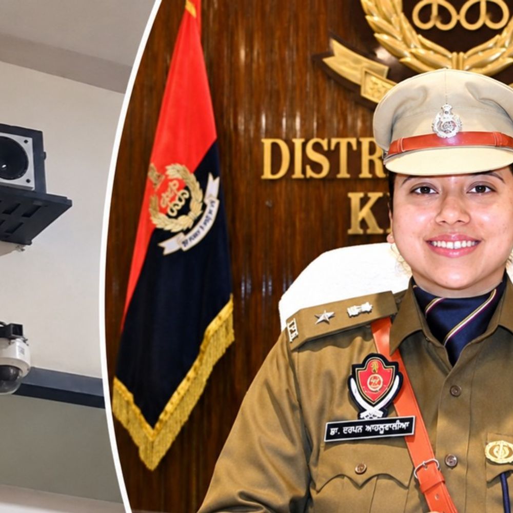 खन्ना में हवालातों के बाहर 24 घंटे चलेंगे भजन-शबद:SSP डॉ. दर्पण आहलूवालिया ने ‘साउंड ऑफ होप’ पहल की शुरुआत की, तनाव कम करने का मकसद।