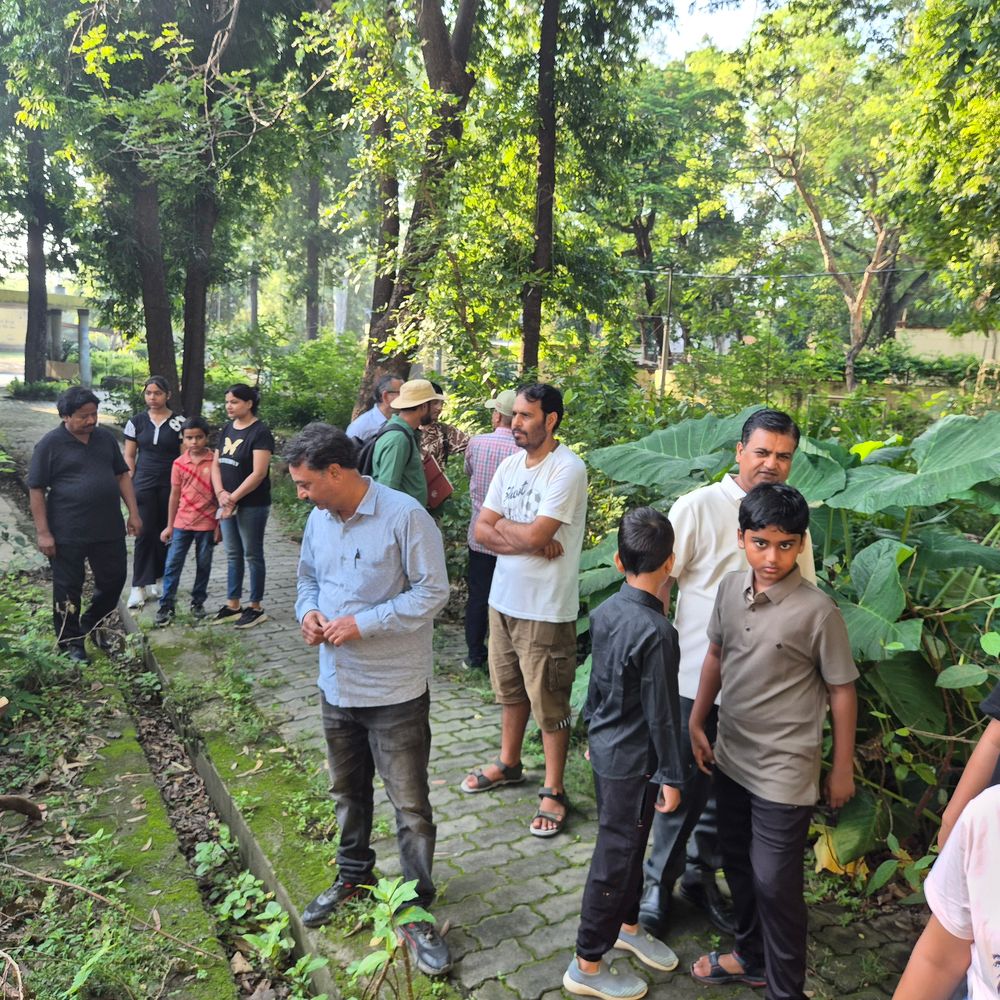 आईटीआई परिसर में नेचर वॉक आयोजित:40 वनस्पतियों सहित पक्षी, तितलियां एवं अन्य छोटे जीवों की प्रजातियां देखने को मिलीं