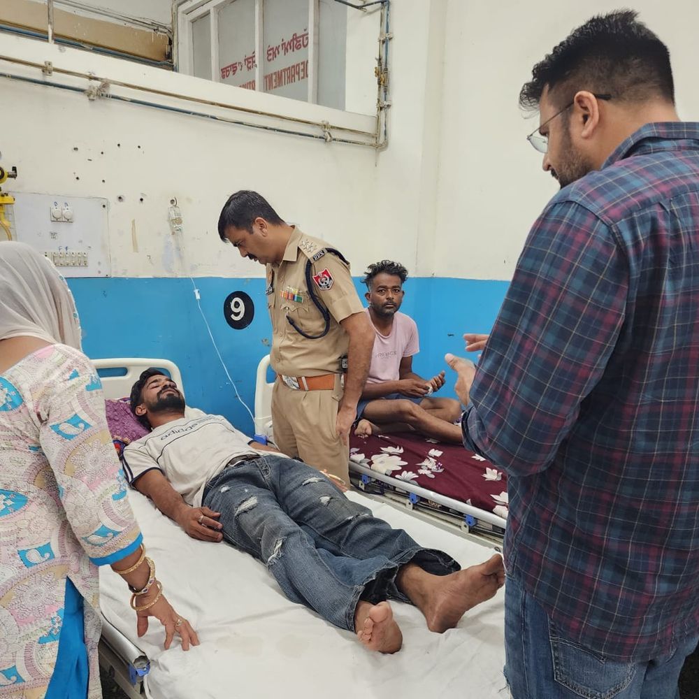 फरीदकोट में दो गुटों की भिड़ंत के दौरान चली गोली:युवक गंभीर घायल, DSP बोले- मुख्य आरोपी पर पहले से 6 आपराधिक मामले दर्ज
