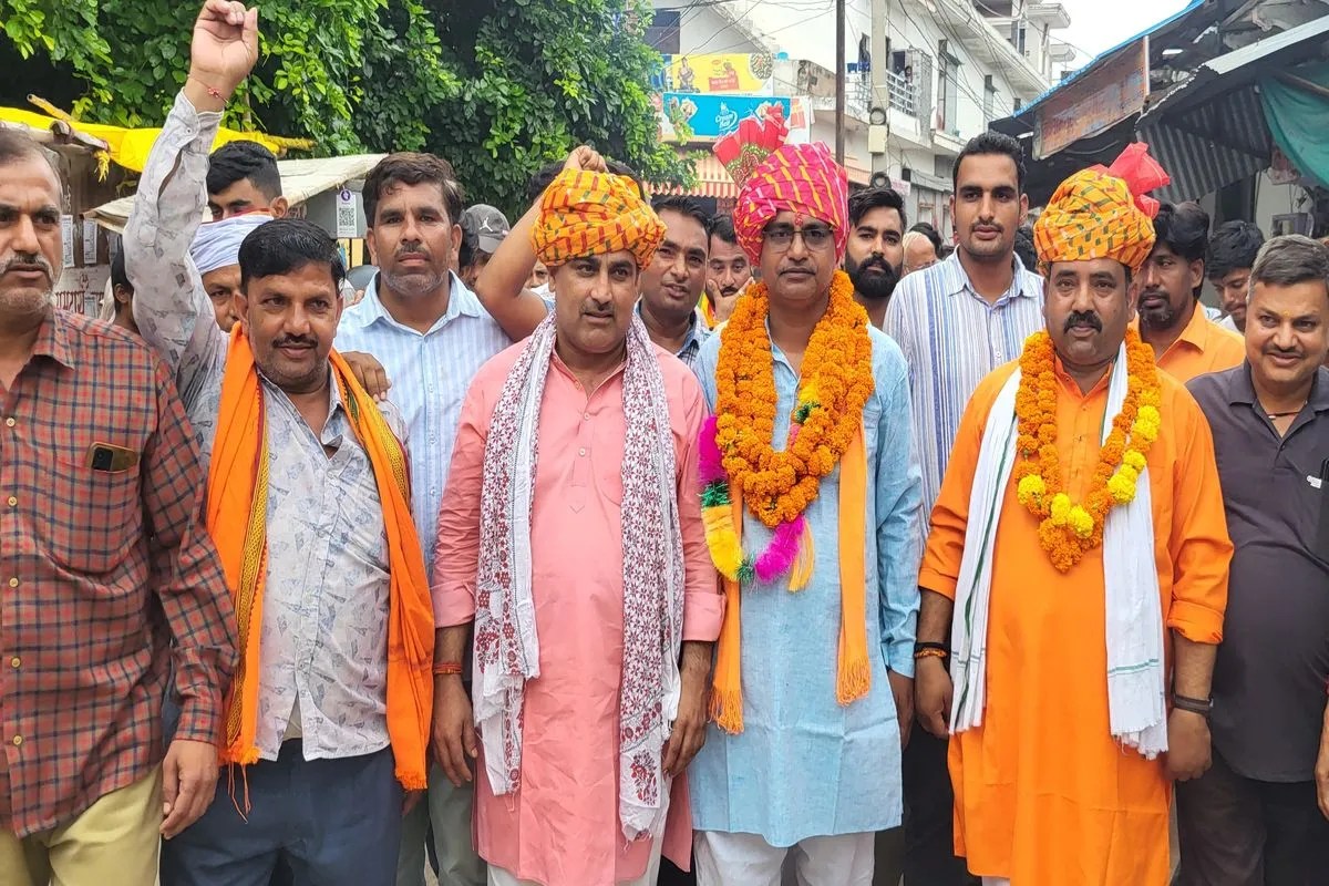 Dholpur: भाजपा के राघवेन्द्र जाटव बसेड़ी नगर पालिका के निर्विरोध अध्यक्ष