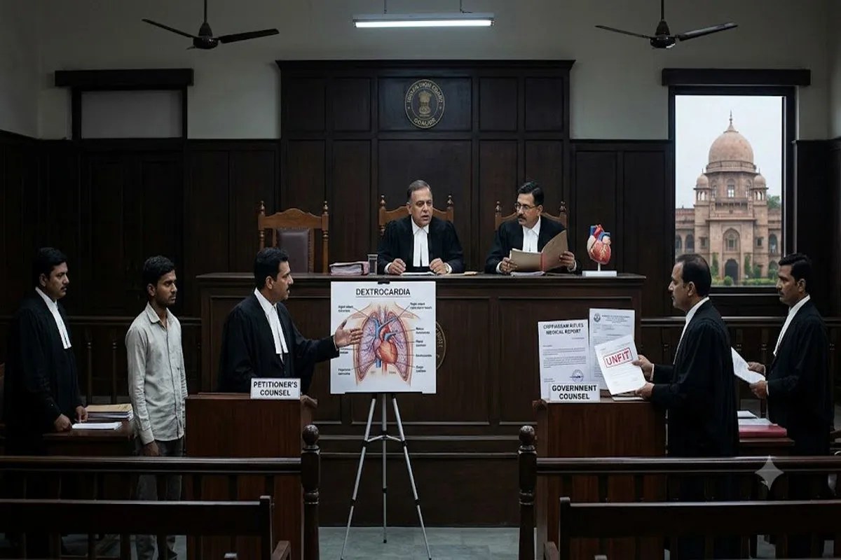 सीने में दाईं तरफ दिल होना अयोग्यता, यूनिफॉर्म सर्विस के लिए मेडिकल बोर्ड की राय ही सर्वोपरि