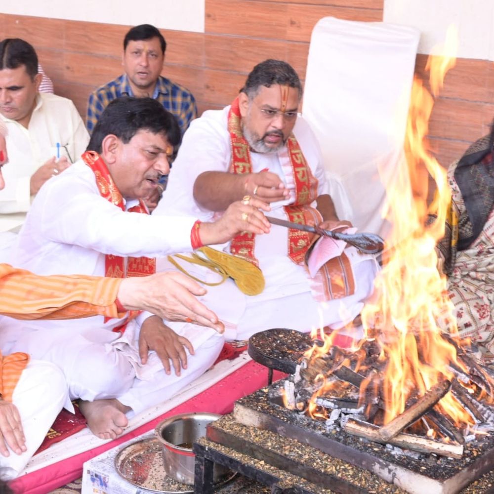 मुजफ्फरनगर में मंत्री कपिल देव ने कराया सुंदरकांड पाठ:PM मोदी की दीर्घायु और उत्तम स्वास्थ्य की कामना