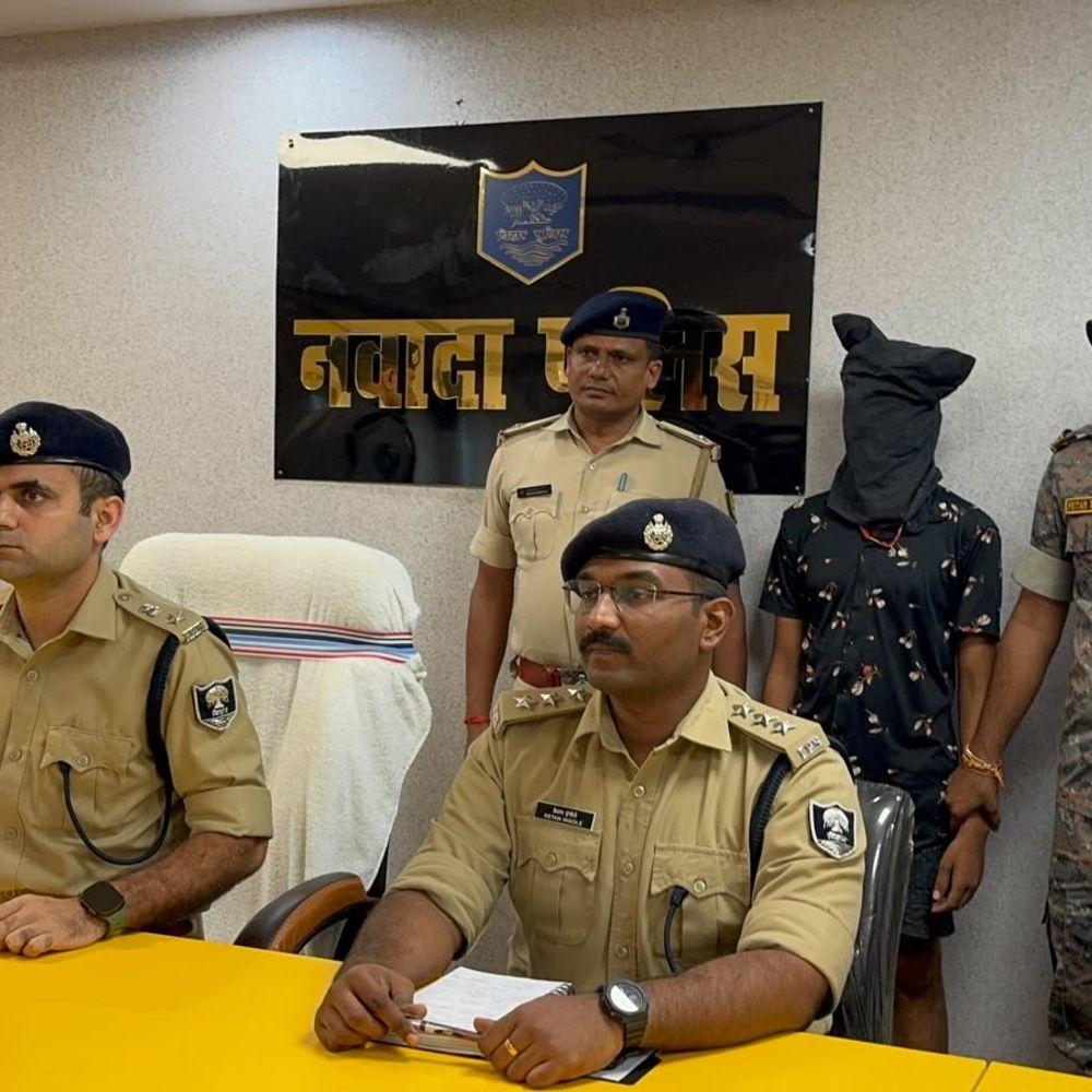 नवादा में 24 घंटे में किडनैप व्यक्ति सकुशल मिला:80 लाख रुपये की फिरौती मांगी गई थी, एक आरोपी अरेस्ट; एसपी ने किया खुलासा