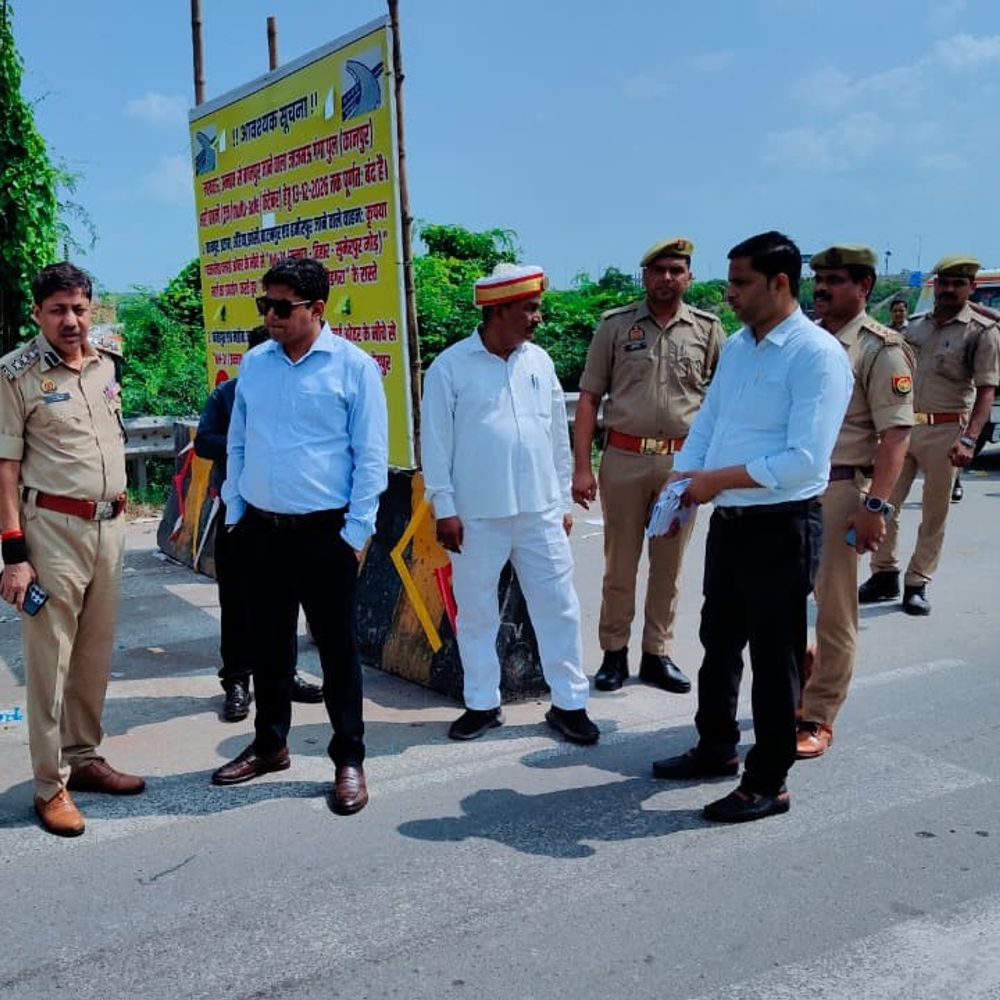जाजमऊ पुल मरम्मत के लिए डायवर्जन प्लान को मिली मंजूरी:तीन दिन का ट्रायल सफल, दो नए रूट भी डायवर्जन में जोड़े गए