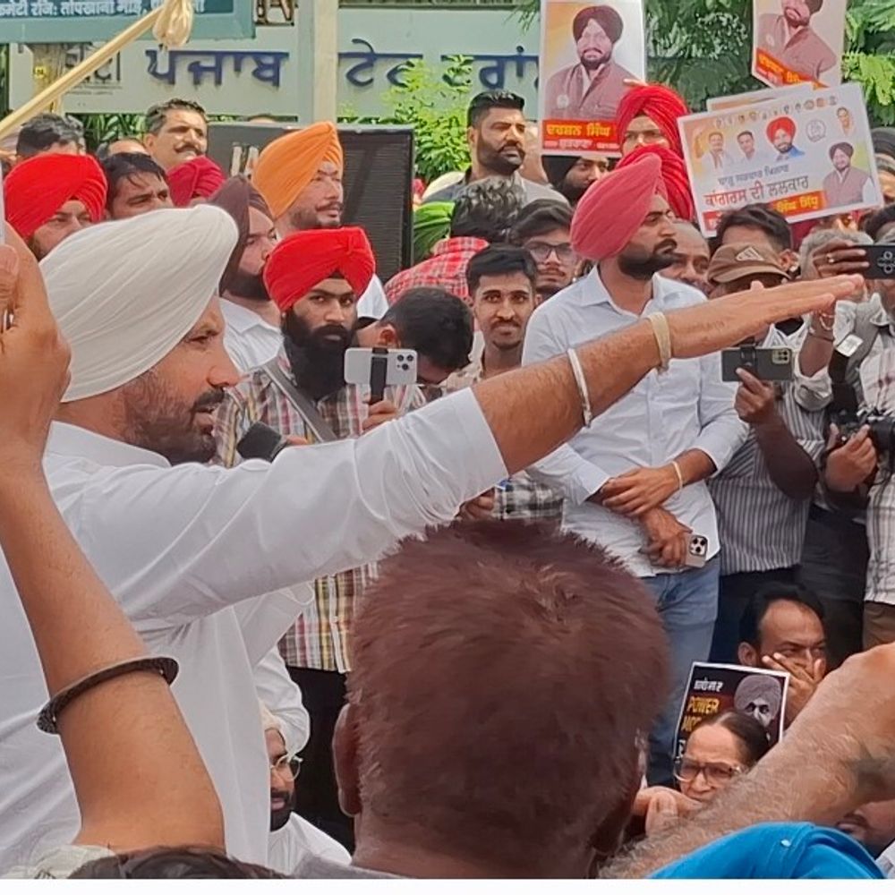 पटियाला में बिजली कटौती पर राजा वड़िंग का हमला:बोले- सरकार के दावे झूठे, किसान रात 10-12 बजे मोटर चलाने जाते हैं