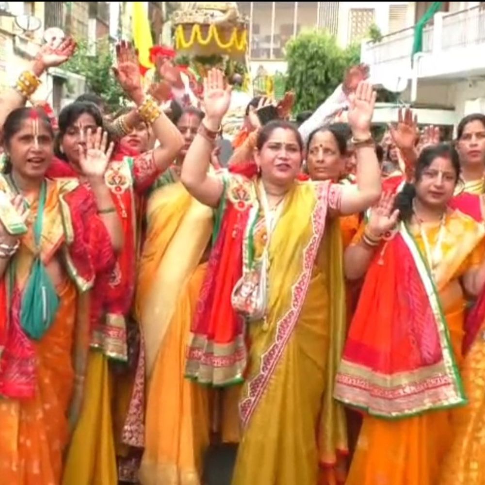 श्रीकृष्ण जन्माष्टमी का भव्य आयोजन:अन्नपूर्णा नगर में भक्ति में झूमे भक्त, निकाली भव्य शोभायात्रा