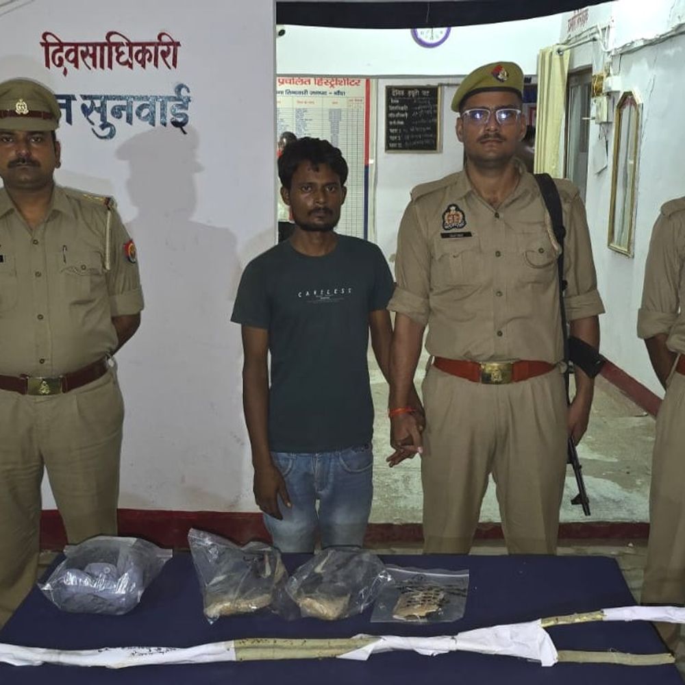 शराब के नशे में चोर समझकर युवक की पीट-पीटकर हत्या:बांदा में पुलिस ने आरोपी को किया गिरफ्तार, रास्ते में मिला था मृतक