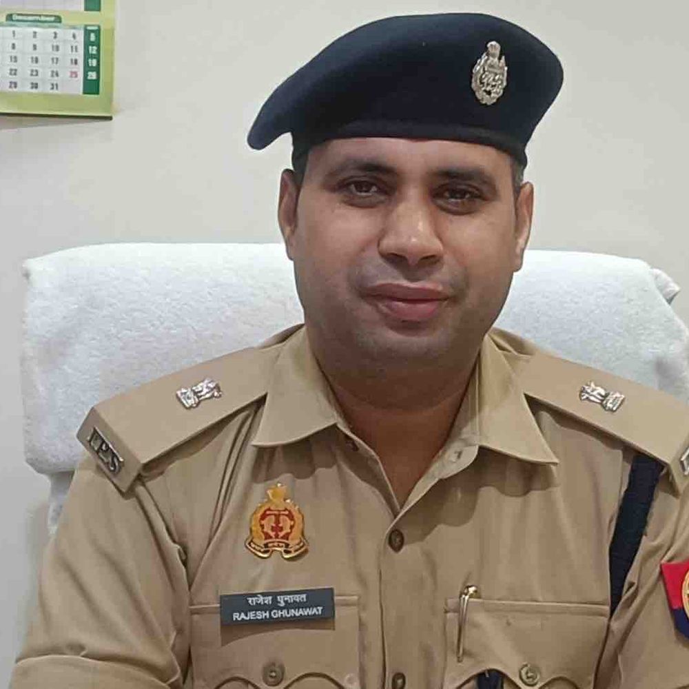 गोरखपुर को मिले नए SP नार्थ राजेश घुनावत:साइबर ठगी रोकने और महिला-बच्चों की सुरक्षा पर रहेगा फोकस