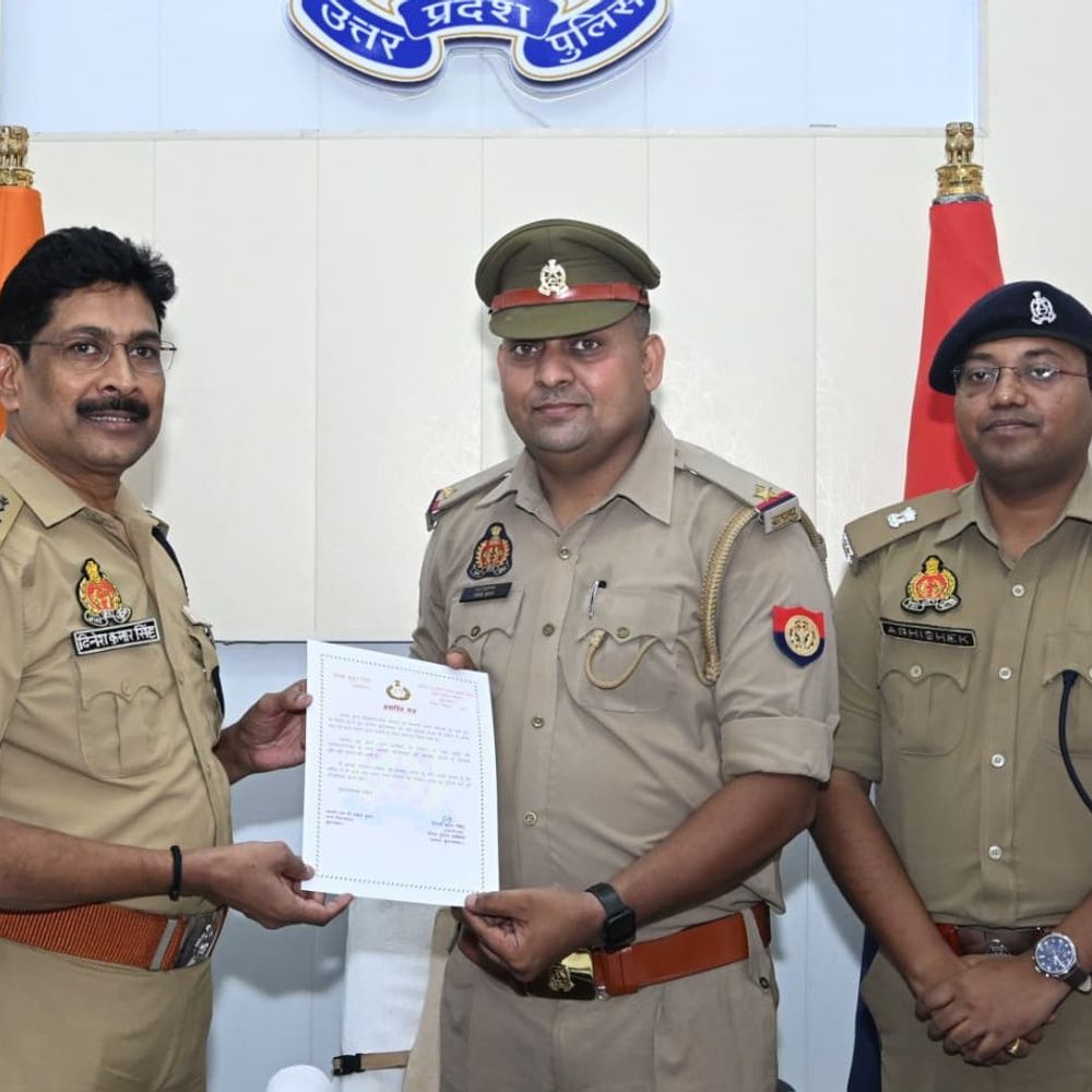 बुलंदशहर पुलिस को UP में मिला पहला स्थान:CCTNS और ऑपरेशन कनविक्शन में किया उत्कृष्ट काम; SSP ने सम्मानित किया