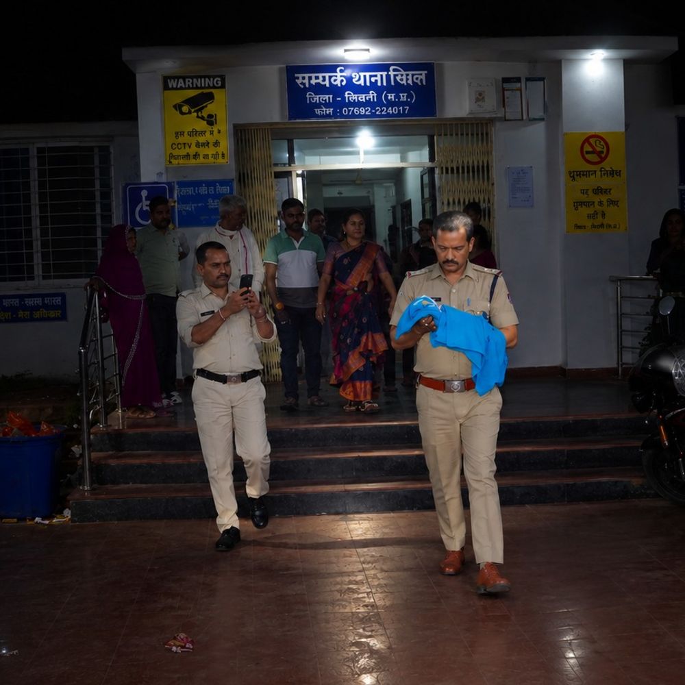सिवनी में पुराने स्कूल के पीछे रोता मिला नवजात:हालत गंभीर, जिला अस्पताल रेफर; पुलिस पता लगा रही- कौन छोड़कर गया