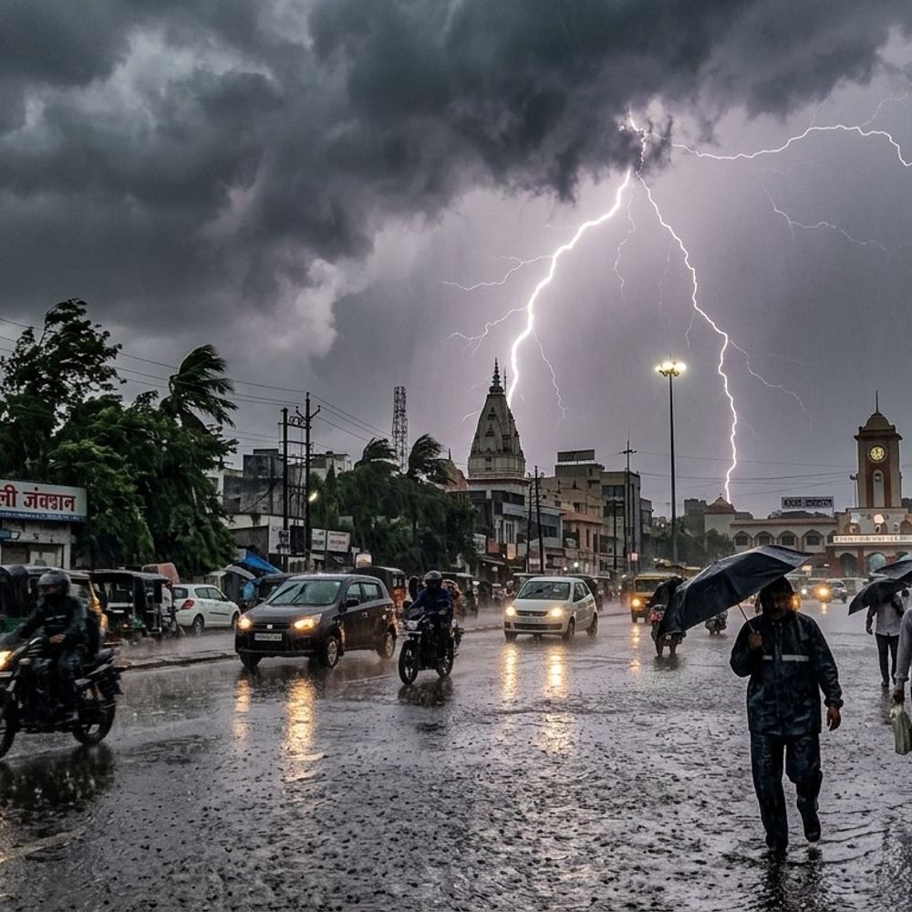 बरेली में बारिश का अलर्ट:आंधी-तूफान की चेतावनी , लोगों को सतर्क रहने की सलाह