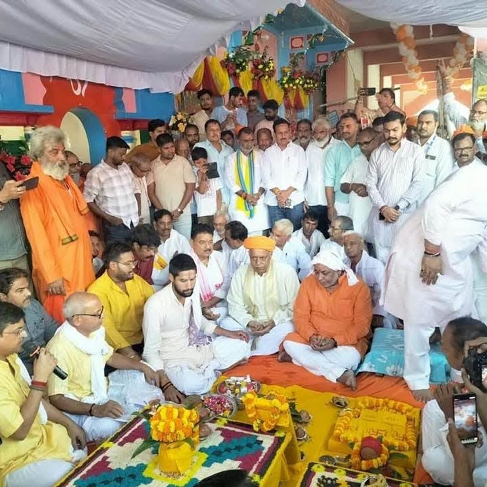 महर्षि भृगु मंदिर कॉरिडोर का भूमिपूजन:50 करोड़ की लागत से बनेगा भृगु मंदिर कॉरिडोर,धार्मिक पर्यटन को मिलेगा बढ़ावा