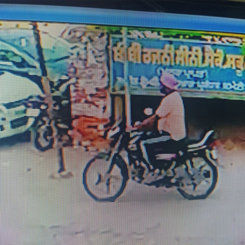 तरनतारन में गुरुद्वारा से मोटरसाइकिल चोरी:मालिक ने लोगों से मदद मांगी, पुलिस ने जांच शुरू की, जल्द चोर पकड़ने का दावा