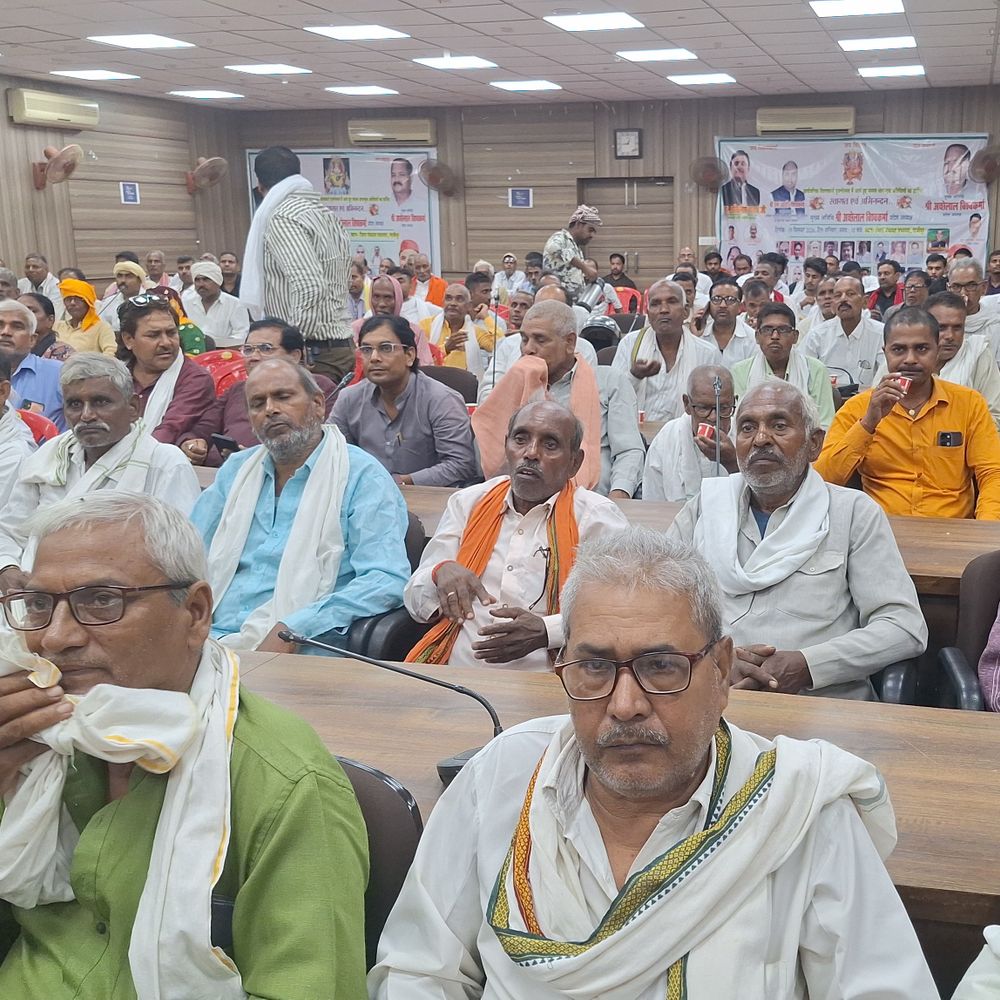 सपा नेता अच्छेलाल ने ओपी राजभर पर की अमर्यादित टिप्पणी:निशा विश्वकर्मा की मौत का जिक्र कर डैमेज कंट्रोल का आरोप लगाया
