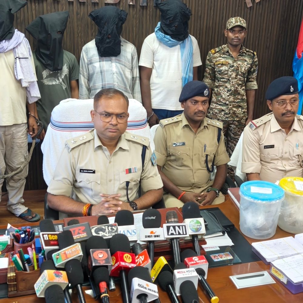 मुंशी के अपहरण-हत्या का 48 घंटे में खुलासा:चार आरोपी गिरफ्तार, जमुई के जंगल से शव बरामद; डीजल चोरी रोकने पर हुआ था विवाद