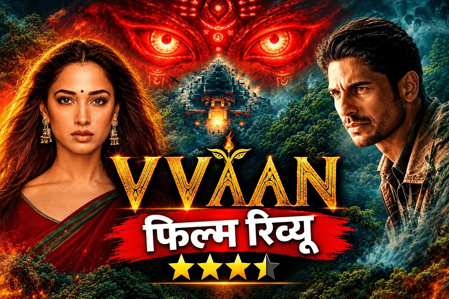 The Vvaan Review: हॉरर के साथ रोमांच का तड़का लगाती है सिद्धार्थ-तमन्ना की ‘द वन’, पलक झपकाने का भी नहीं देती मौका