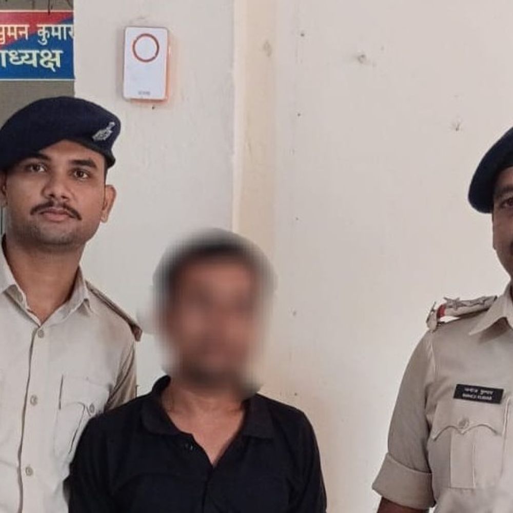 नालंदा में हथियार के साथ शातिर गिरफ्तार:किसी बड़ी वारदात को अंजाम देने के फिराक में था, पुलिस ने मारा छापा