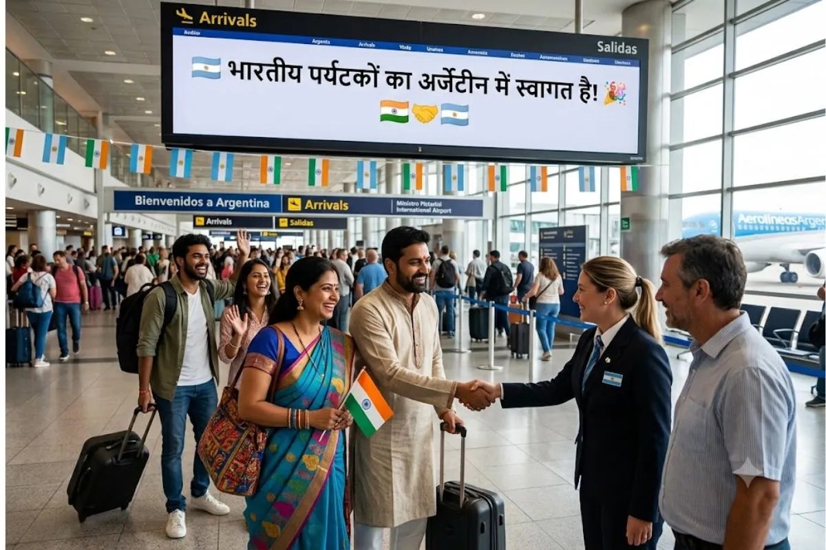 भारतीय टूरिस्टों पर अर्जेंटीना का आया दिल, दे रहा है 90 दिन वीजा-फ्री एंट्री, जानें वजह?