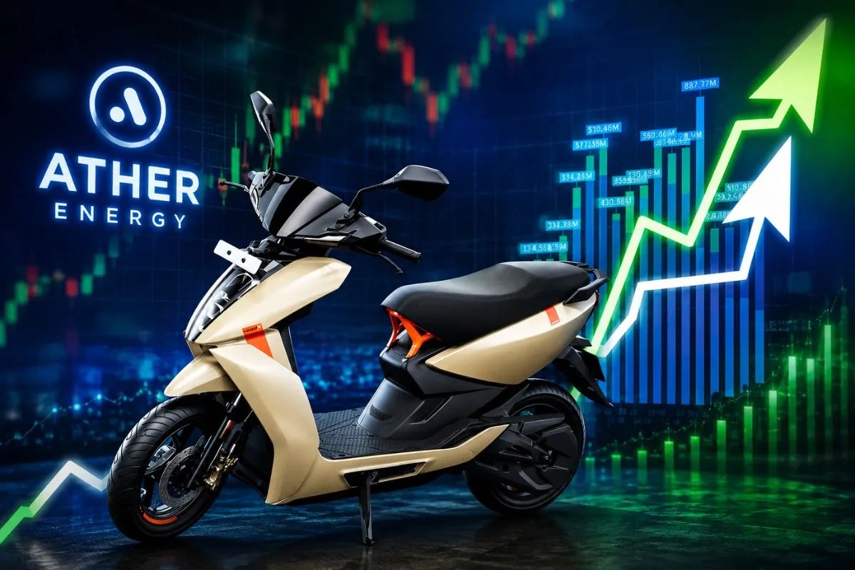 Ather Energy के शेयर ने इस साल कमाई के मामले में Tesla और BYD को भी पीछे छोड़ा, लिस्टिंग के बाद से अब तक दिया 440% रिटर्न
