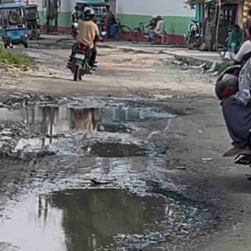 कटिहार में इमलीगाछ-रोजीतपुर सड़क पर गड्ढे:वार्ड पार्षदों ने निगम बैठक में उठाया मुद्दा, जल्द समाधान की मांग की