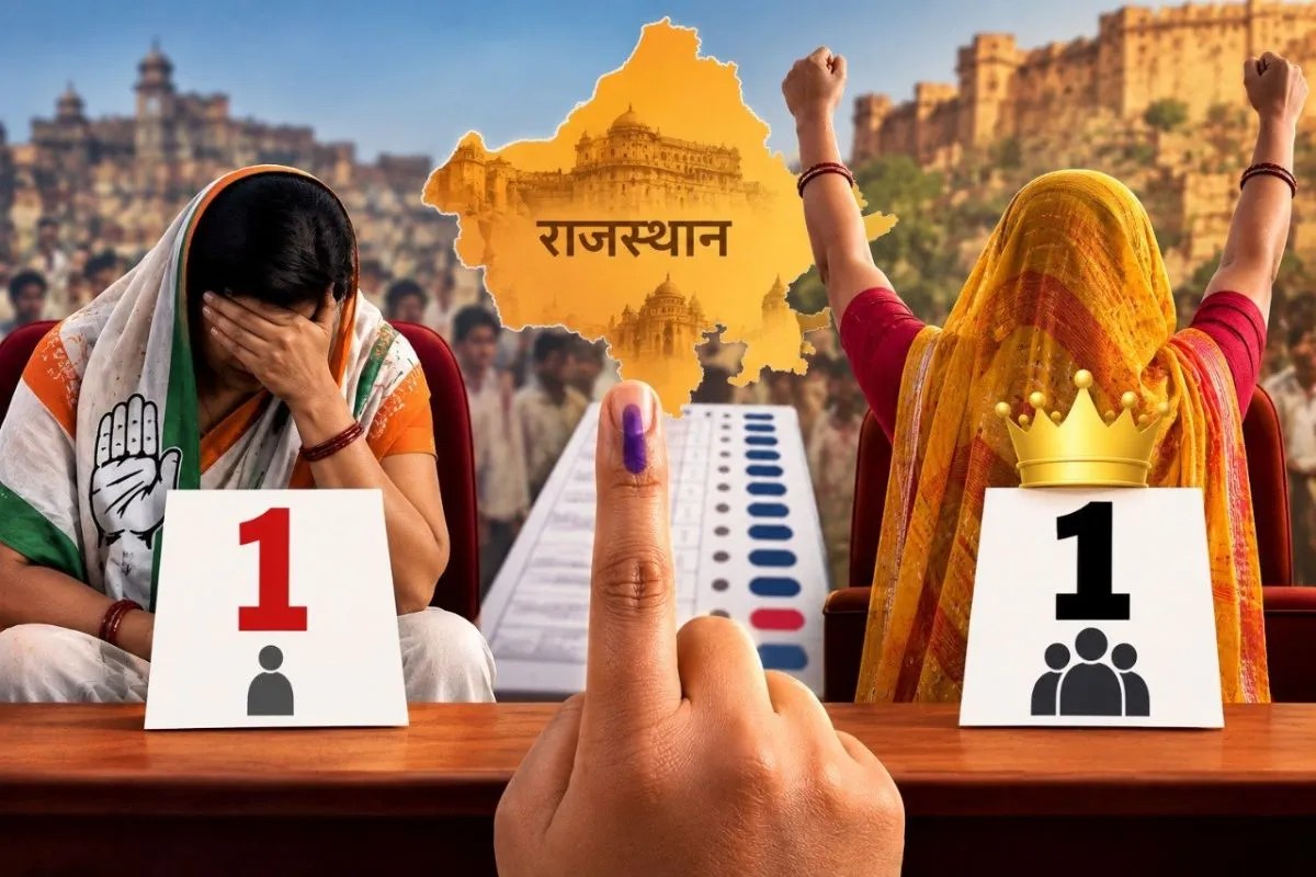 कांग्रेस प्रत्याशी को मिला सिर्फ 1 वोट, निर्दलीय को एक मत से मिली जीत; राजस्थान में यहां चुनाव नतीजों के 2 चौंकाने वाले आंकड़े