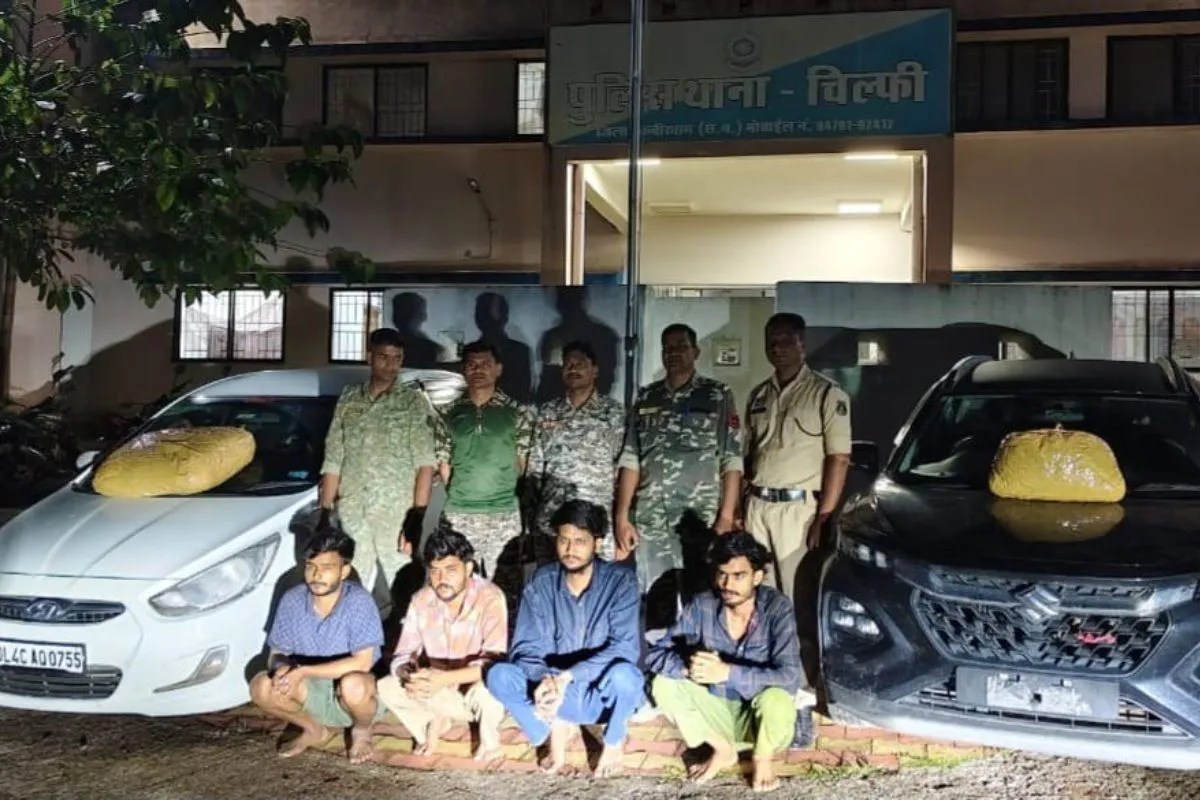ओडिशा से पन्ना जा रहा था 18.46 किलो गांजा, चिल्फी में पुलिस ने 4 तस्करों को दबोचा, जानें पूरा मामला
