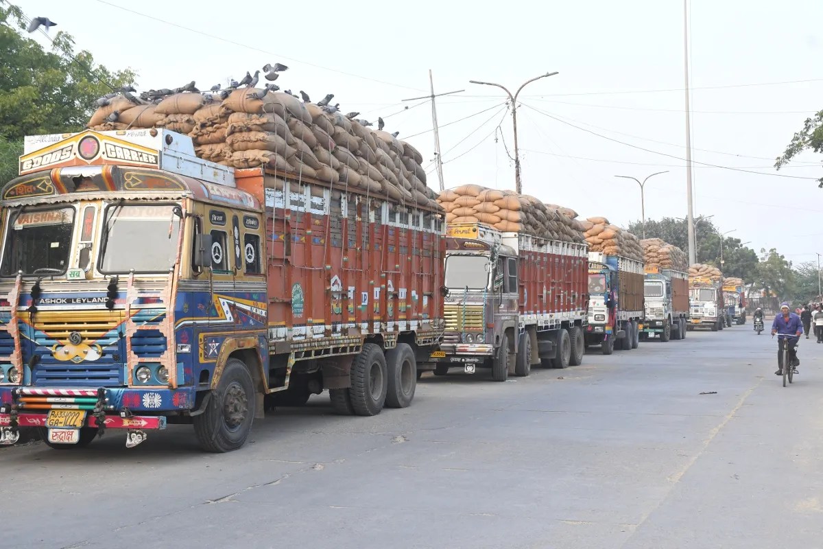Kota mandi Bhav : गेहूं, चना व लहसुन मंदा