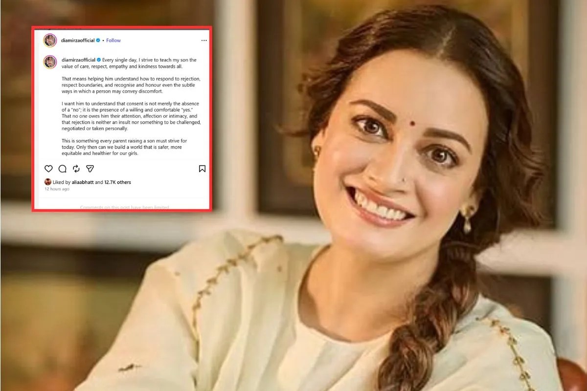 ‘रिजेक्शन’ को संभालना सीखें लड़के!’, दीया मिर्जा ने पैरेंटिंग को लेकर शेयर किया पोस्ट, लड़कियों पर भी की बात