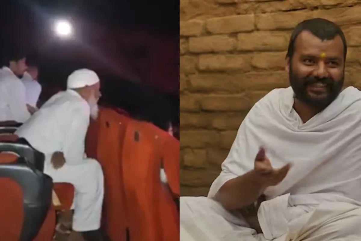 चप्पल उतारकर ‘हनुमान अंश’ देखते हुए नजर आया मुस्लिम शख्स, वीडियो वायरल होते ही लोगों ने दिया रिएक्शन