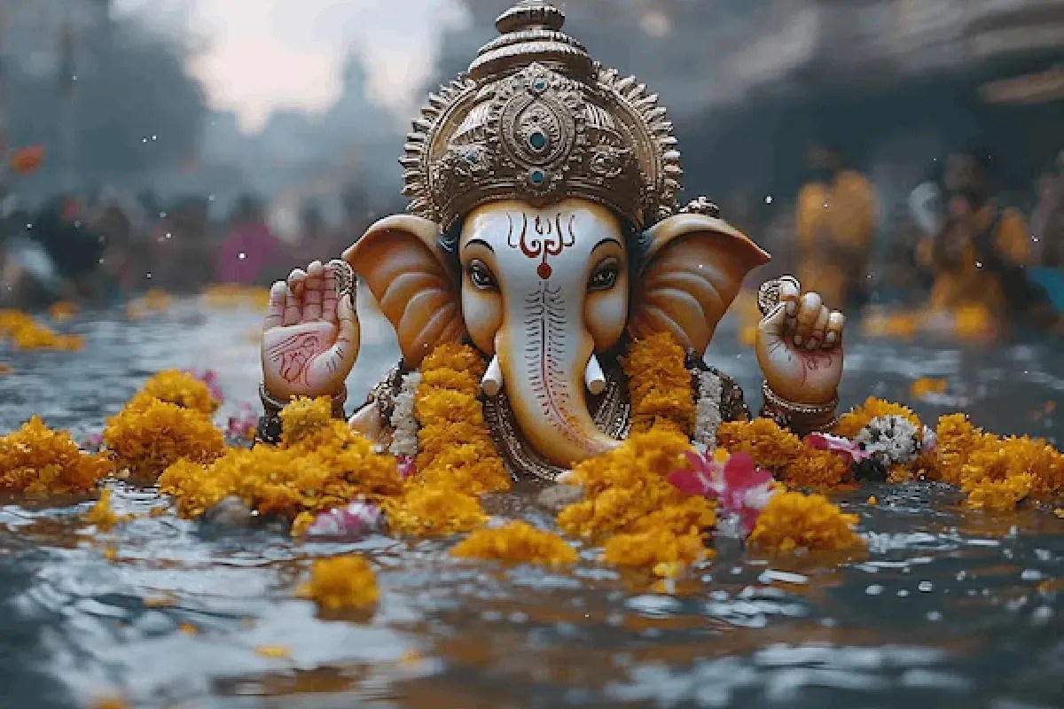 Surat: कड़ी सुरक्षा में होगी बप्पा की विदाई, 3 घाटों- 21 कृत्रिम तालाबों में 90 हजार से ज्यादा मूर्तियों का होगा विसर्जन