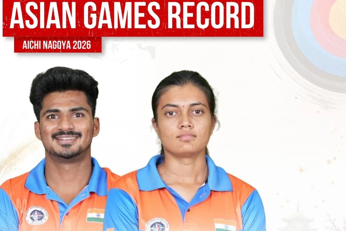 भारतीय तीरंदाजों ने Asian Games में रचा इतिहास, कंपाउंड मिक्स्ड टीम ने वर्ल्ड रिकॉर्ड के साथ क्वार्टरफाइनल में बनाई जगह