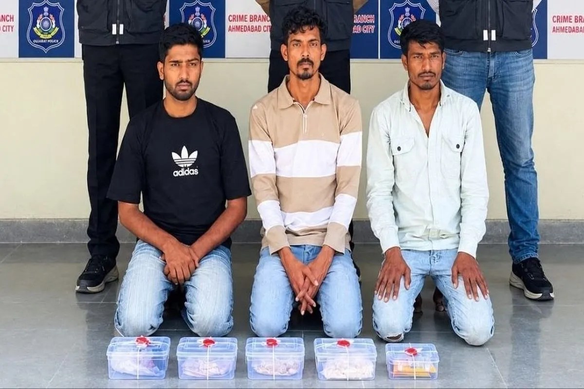 एमपी के युवक गुजरात में उतार रहे थे नशीले पदार्थ की बड़ी खेप