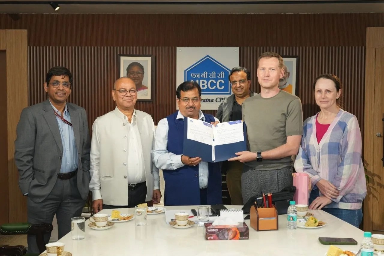 एनबीसीसी ने एसबीईआर इंडिया को भारत बिजनेस पार्क के दो टावर सौंपे
