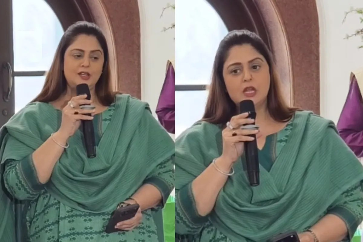 ‘इतना वजन बढ़ गया, फिर भी खूबसूरत’, सालों बाद दिखीं नगमा तो पहचान नहीं पाए फैंस, VIDEO वायरल