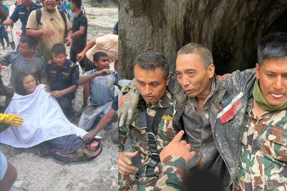 Nepal Flood Rescue : नेपाल में दो चमत्कारिक रेस्क्यू, 11 दिन बाद मलबे से महिला और सुरंग से चीनी नागरिक जिंदा निकला