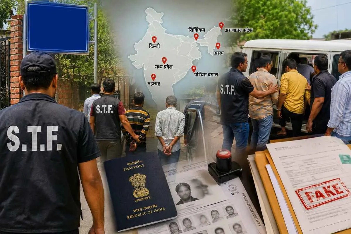 Gwalior news: 7 राज्यों में STF की रेड, फर्जी पासपोर्ट कांड में 15 से ज्यादा अफसरों पर गिरेगी गाज