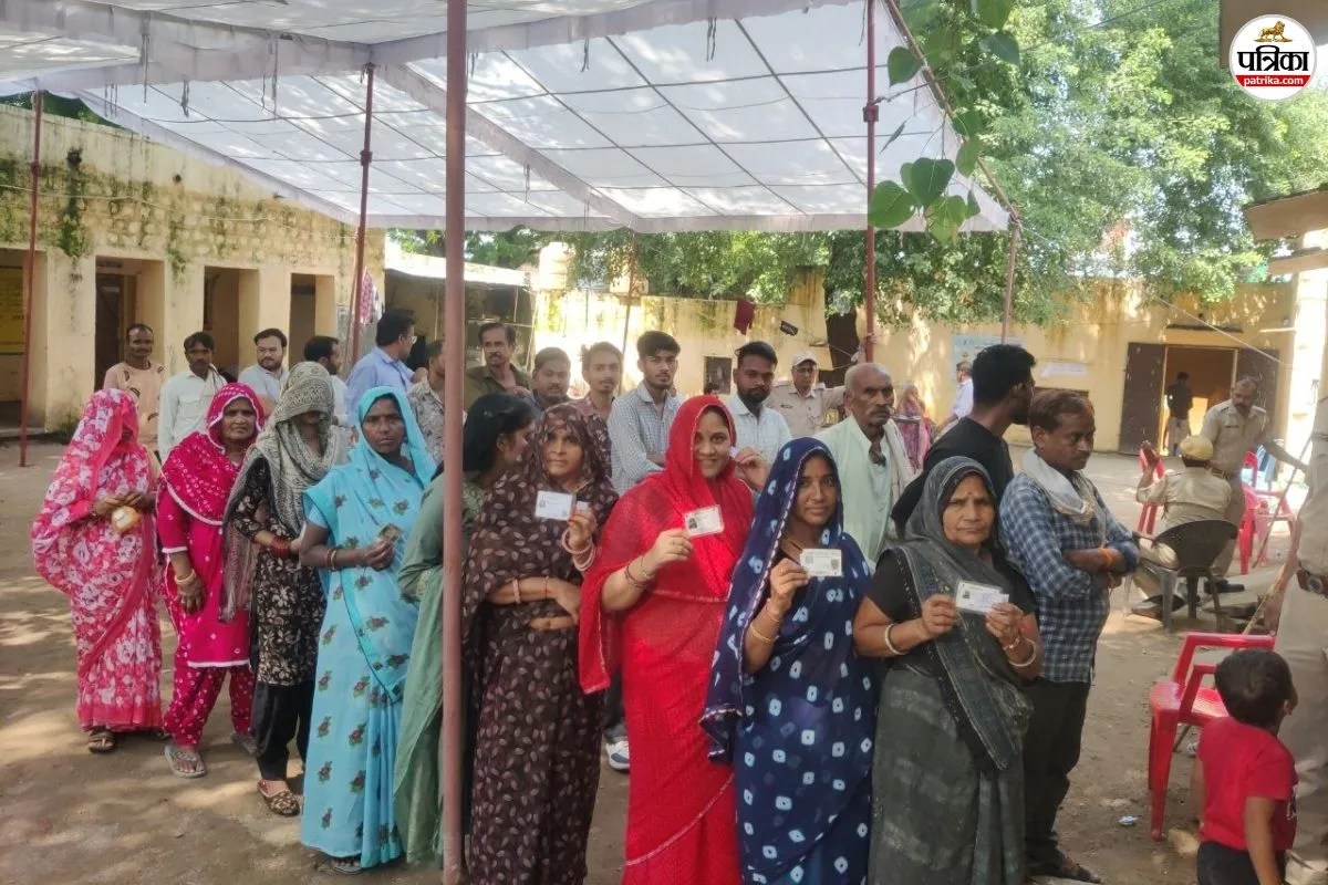 राजस्थान निकाय चुनाव: 20623 प्रत्याशियों के भाग्य का फैसला EVM में बंद, कुल 76.04 फीसदी हुई वोटिंग